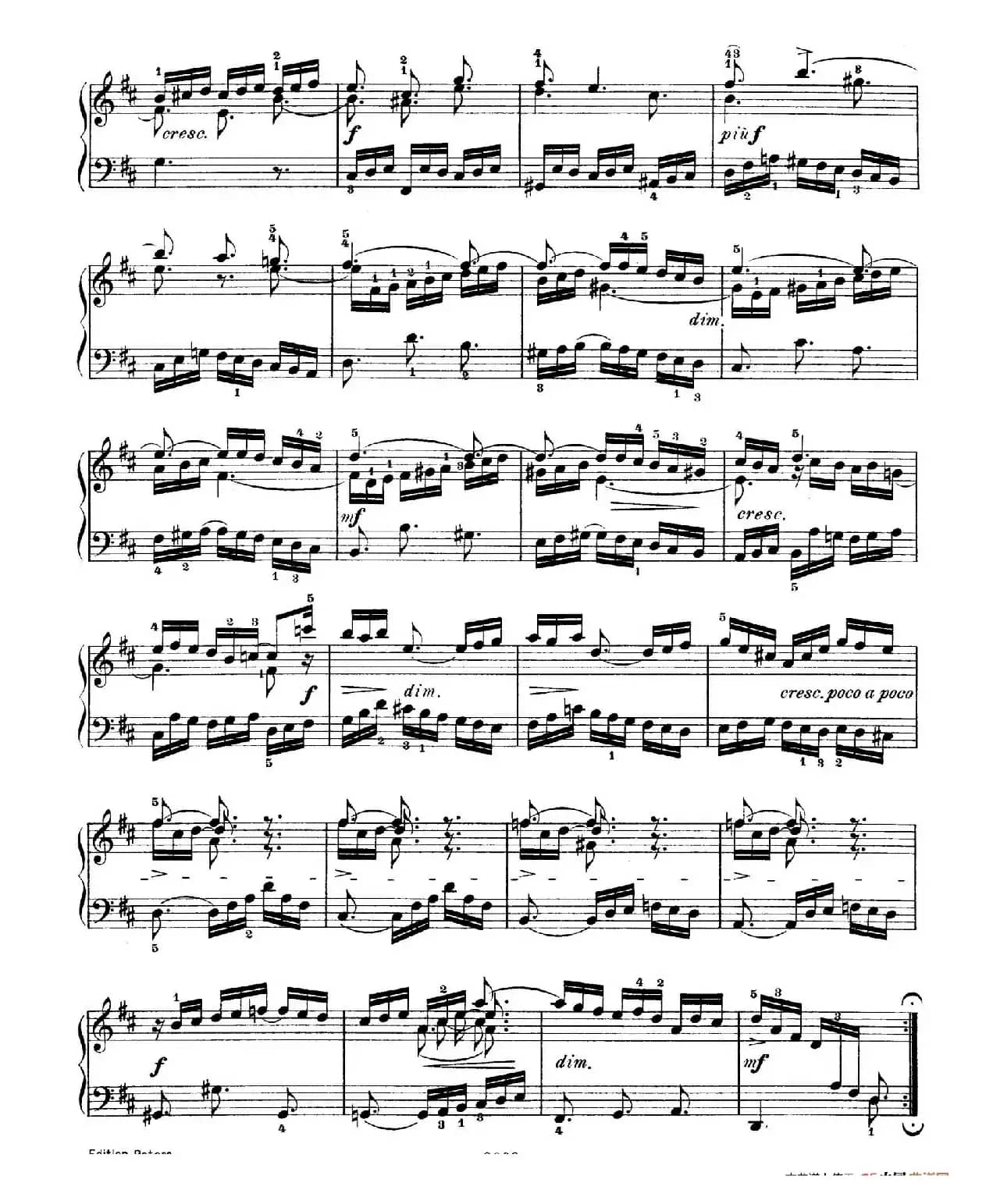 Six Partitas BWV 825-830（6首帕蒂塔·4）