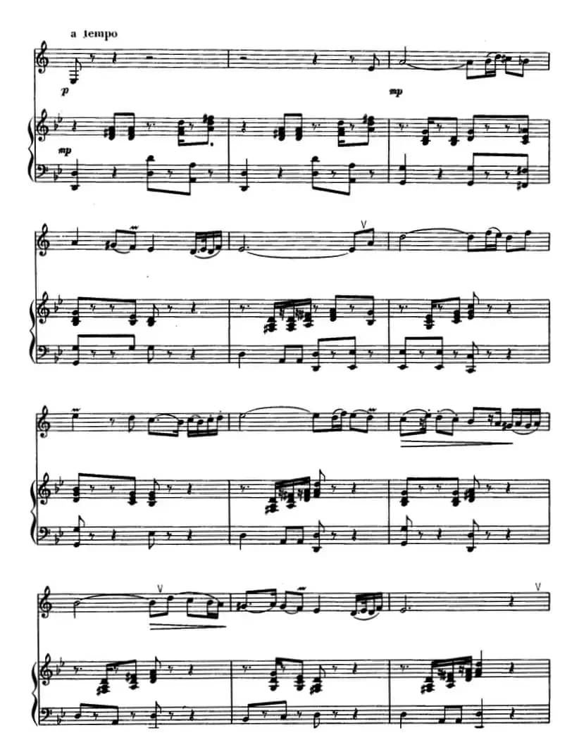 协奏曲“帕米尔之音”第一乐章（单簧管+钢琴伴奏）