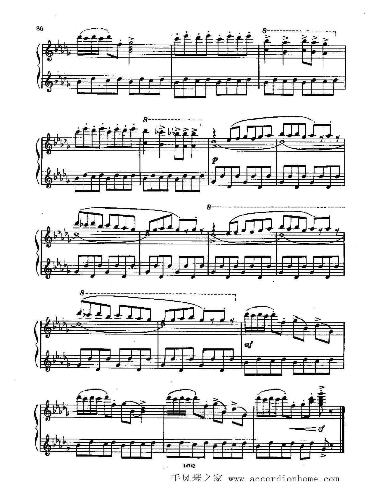 佐罗塔耶夫-六首儿童组曲之二