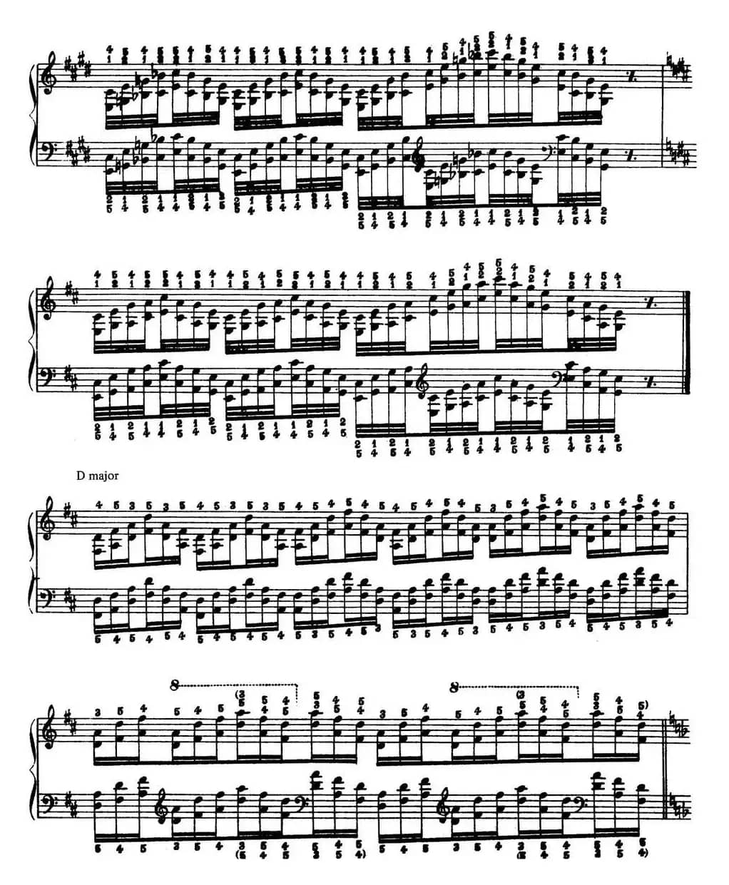 Technical Exercises S.146（李斯特钢琴技巧练习 BOOK Ⅺ）