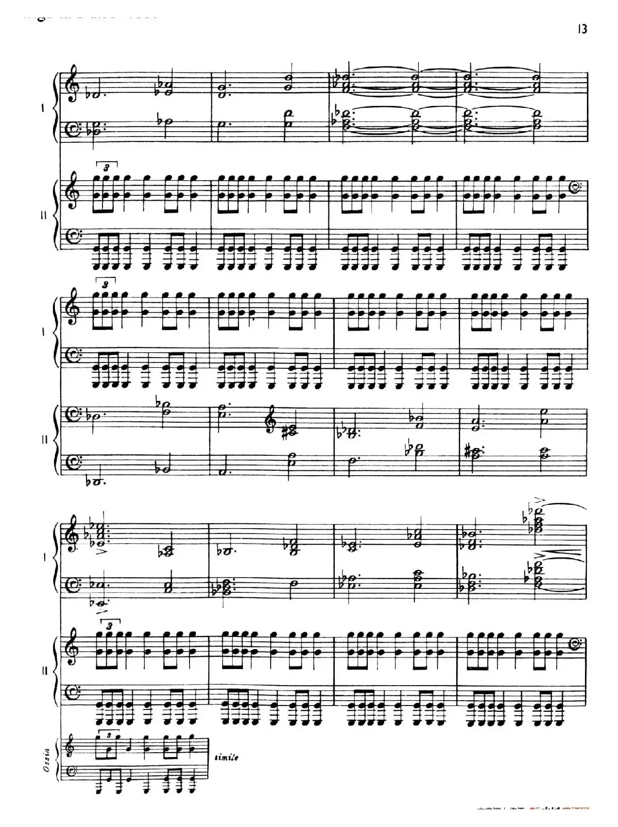 The Planets Op.32（双钢琴）（行星·第一乐章 火星—战争使者）