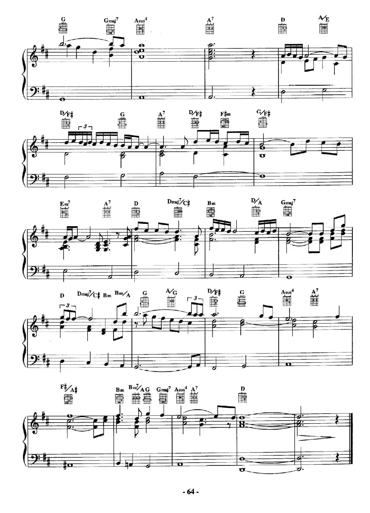 电影配乐大师莫瑞康最佳20首钢琴谱（Best of Ennio Morricone·19）