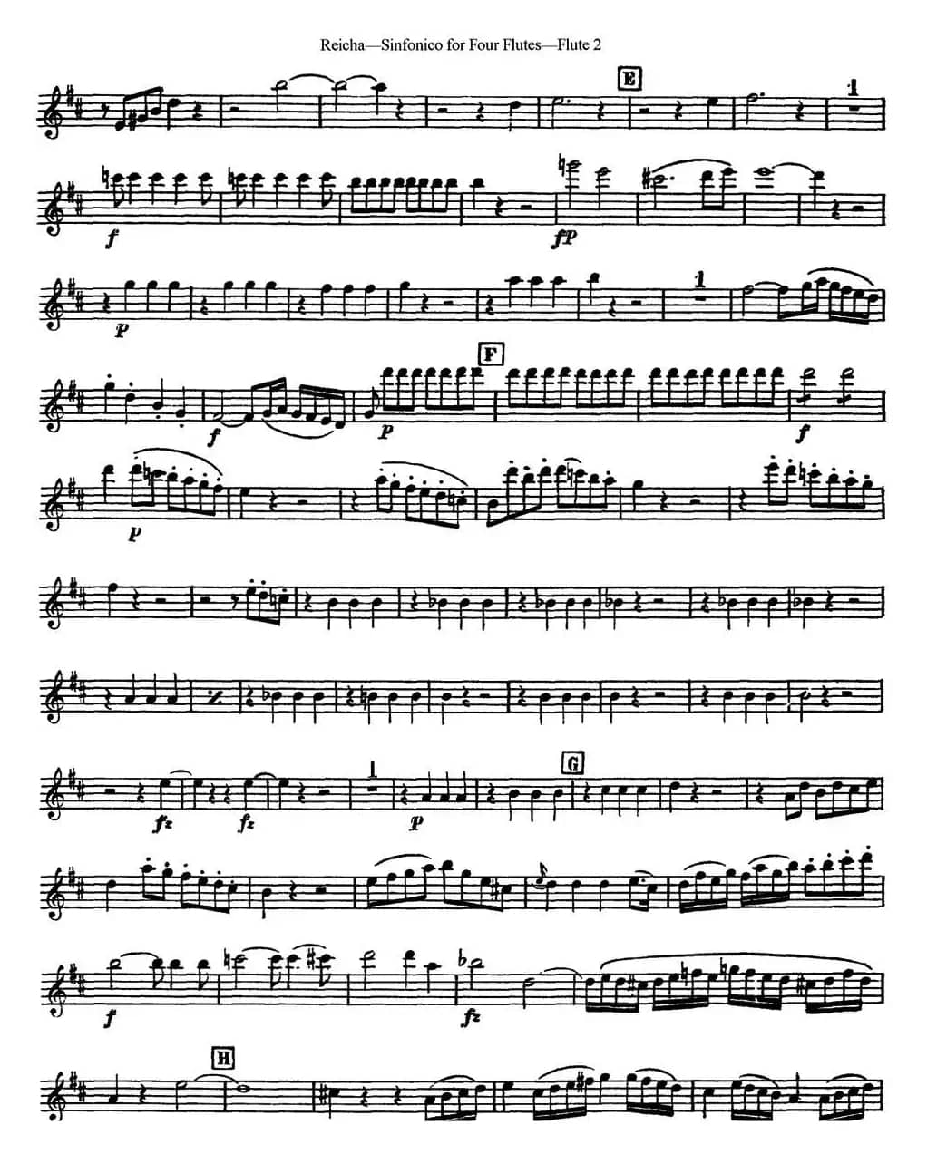 瑞查长笛四重奏（Flute 2）