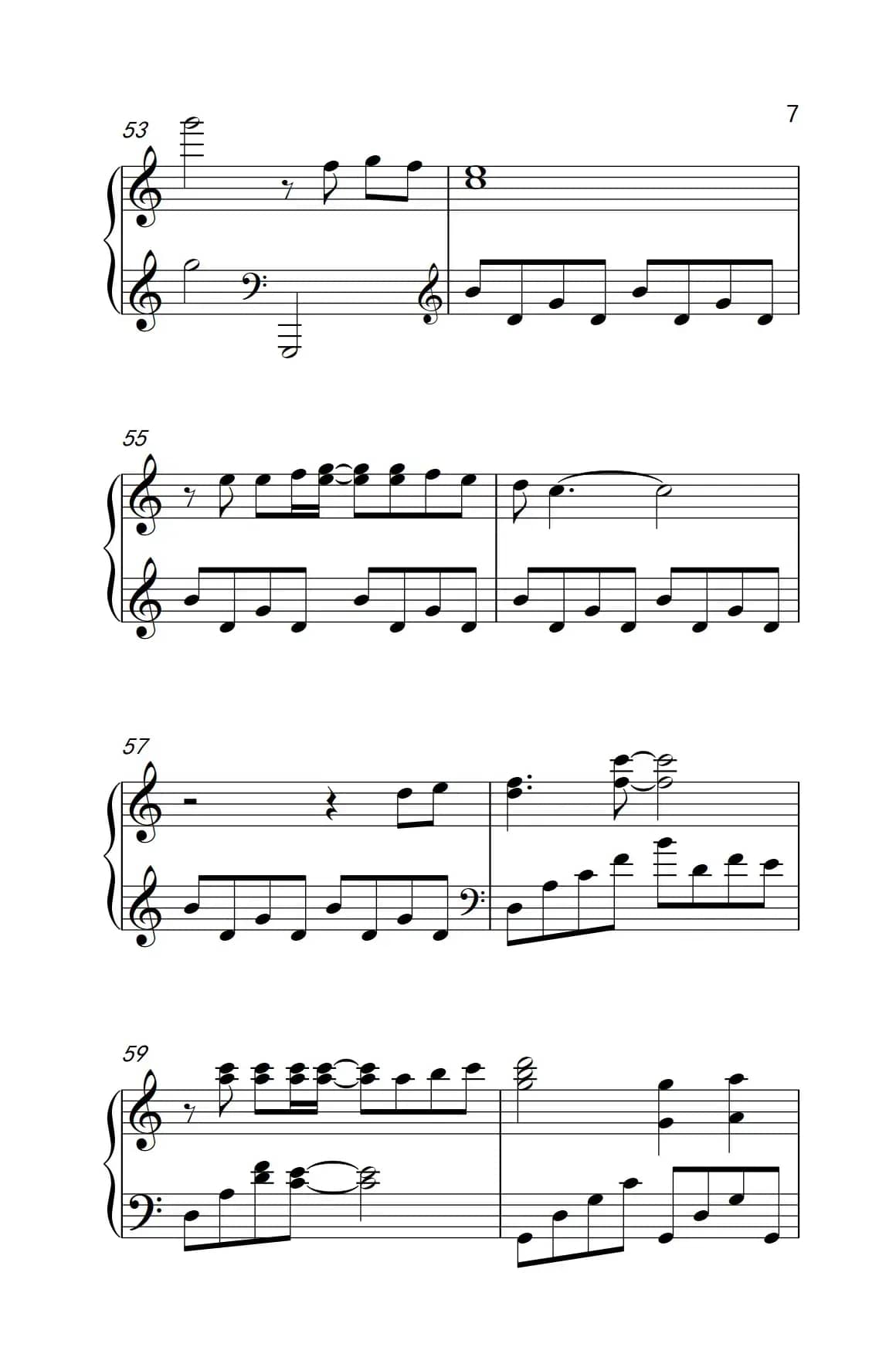 我（《弹吧音教》制谱版）