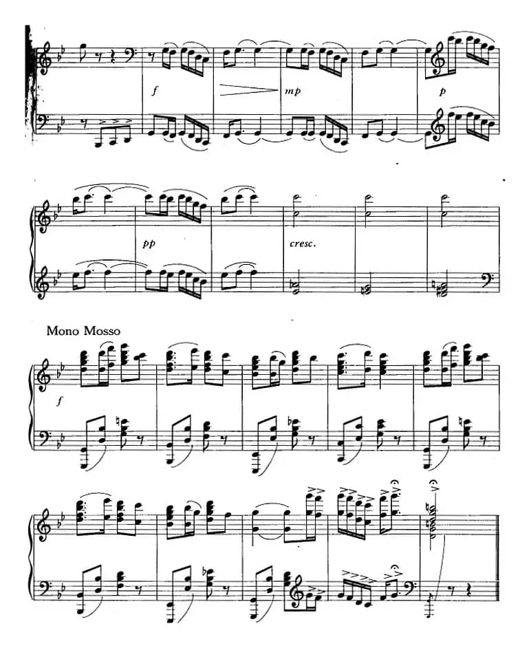 民间舞蹈（钢琴曲2首）