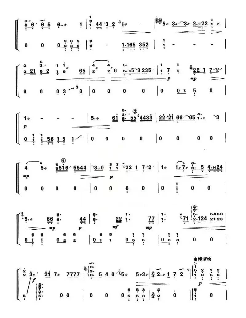 花篮谣（【上海筝会】考级十级曲目）