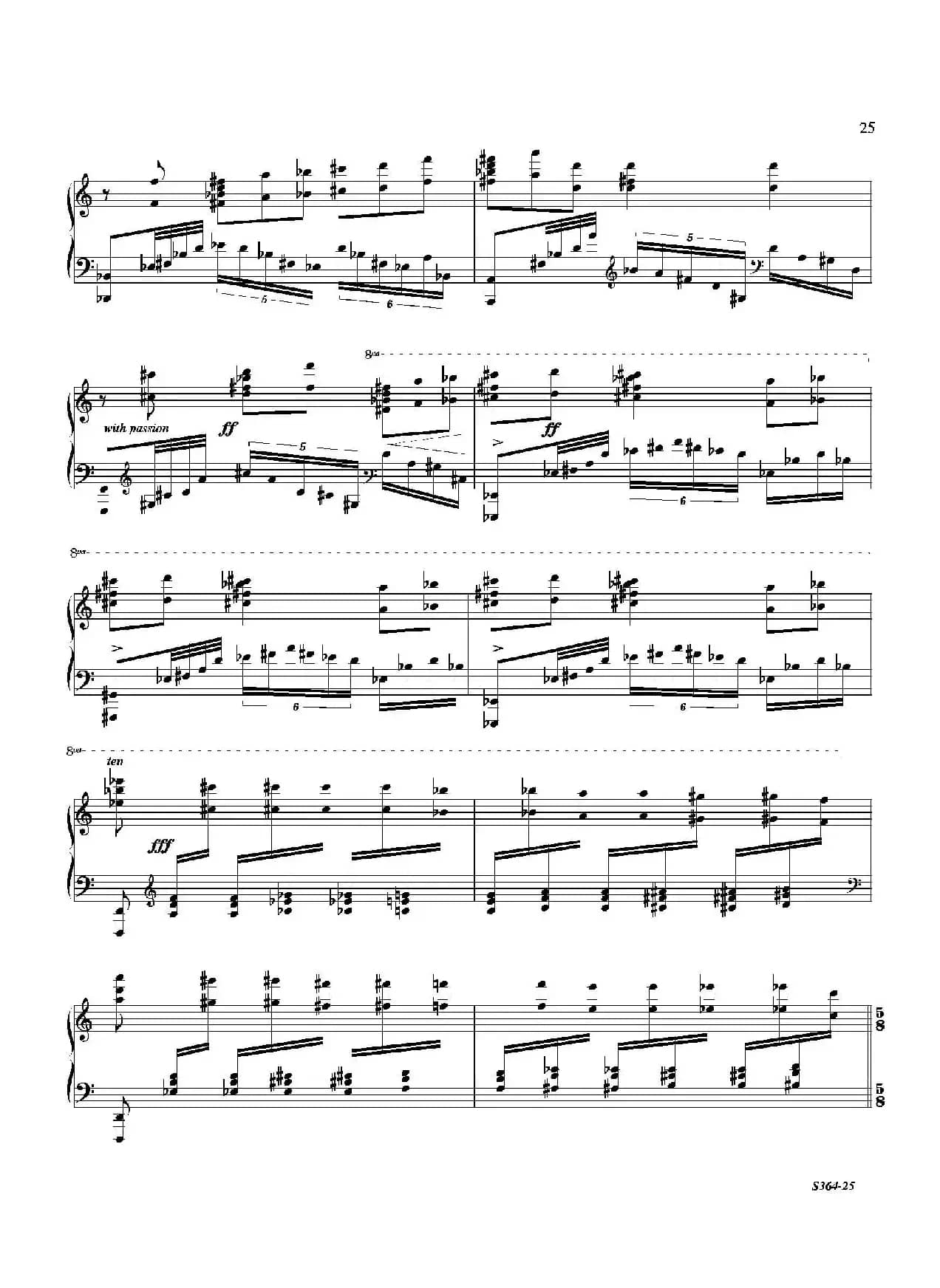 Piano Sonata No.8（第八钢琴奏鸣曲）（1）