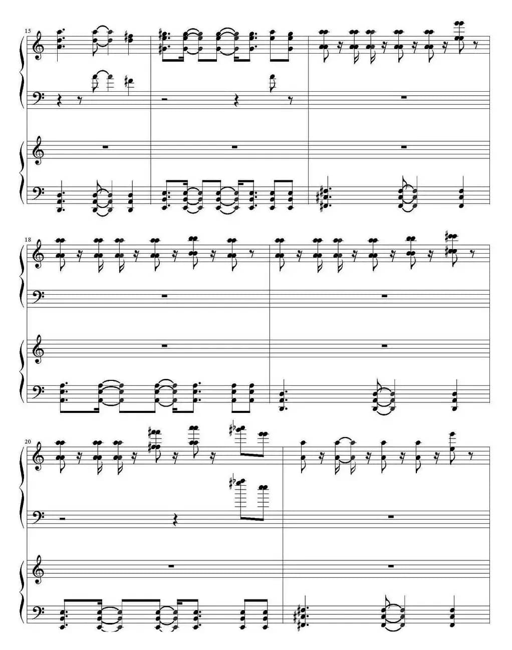 Colors （四手联弹）