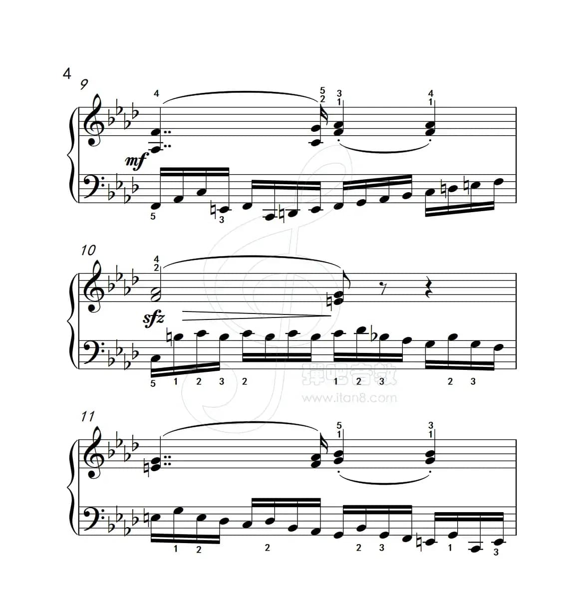 练习曲 8（克拉莫钢琴练习曲60首）