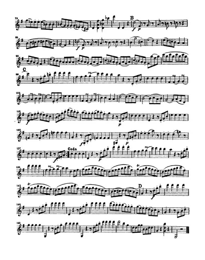 G大调弦乐小夜曲四重奏 K.525（第一小提琴分谱）