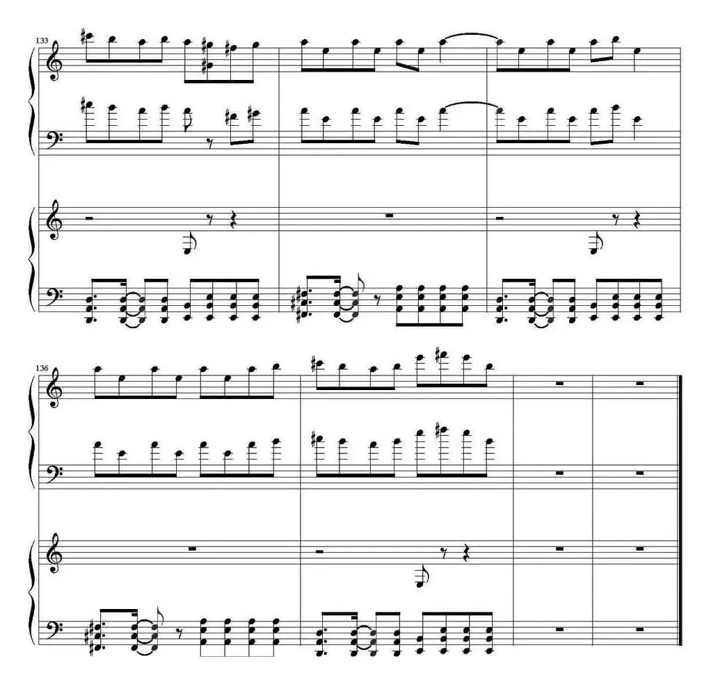 Colors （四手联弹）