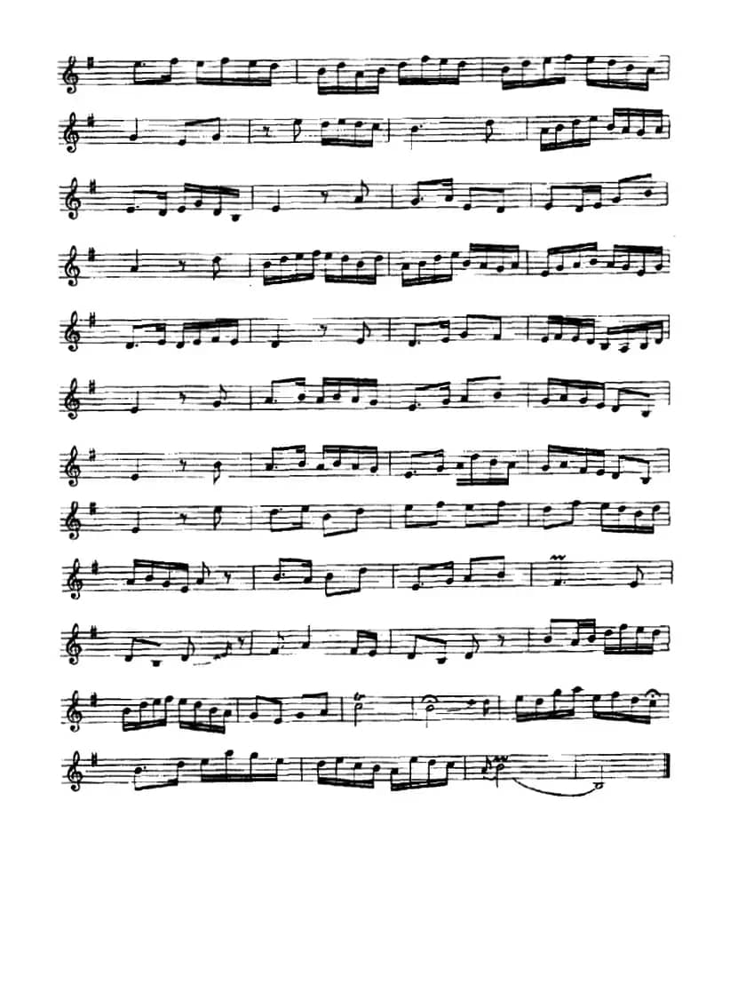 鹧鸪飞（陆春龄订谱版、五线谱）