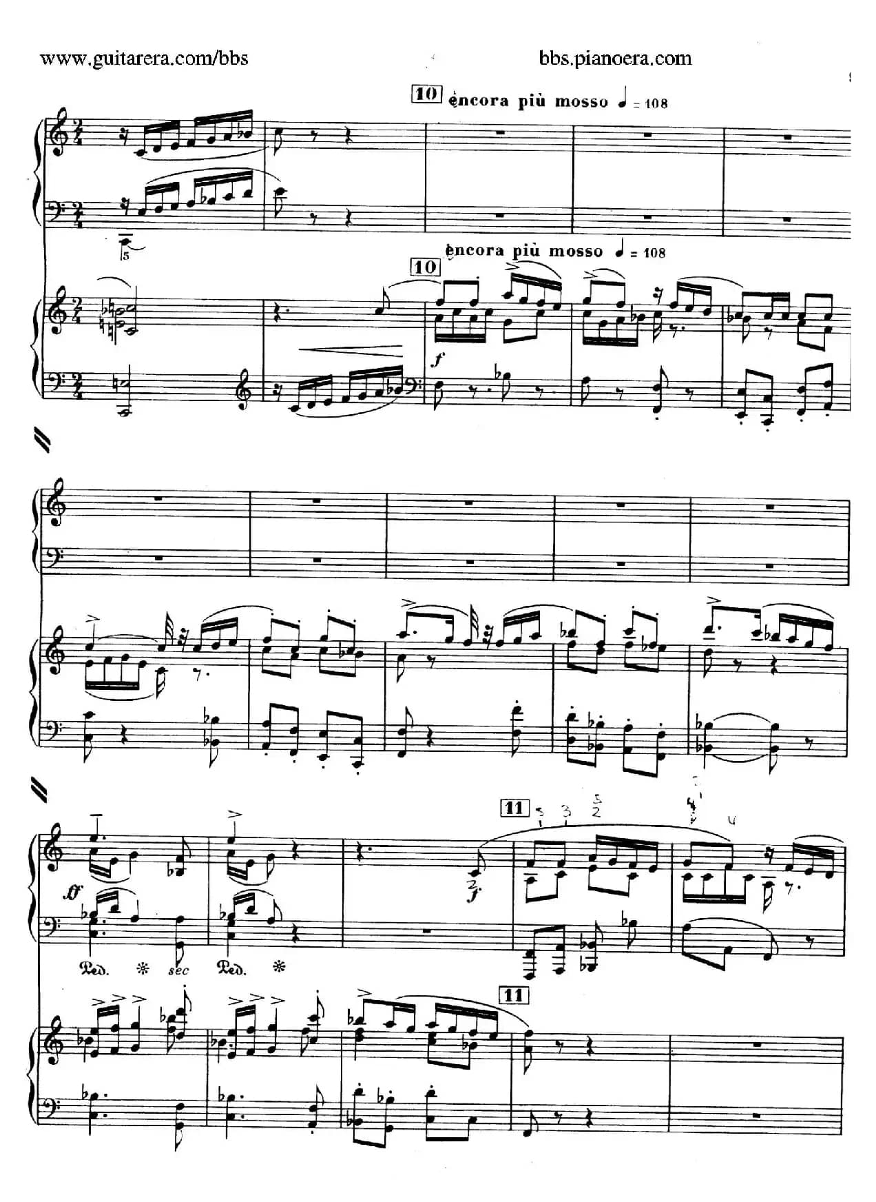 Piano Concerto in c-sharp Minor （升c小调钢琴协奏曲·第一乐章）