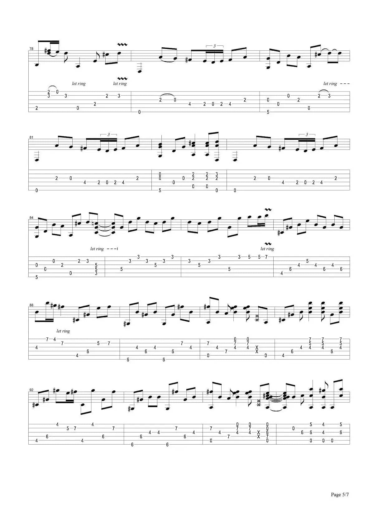 tommy emmanuel：i have always thought of you version 2（指弹吉他）