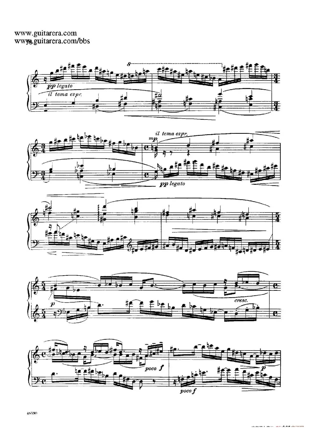Piano Sonata Op.26（钢琴奏鸣曲·第四乐章）