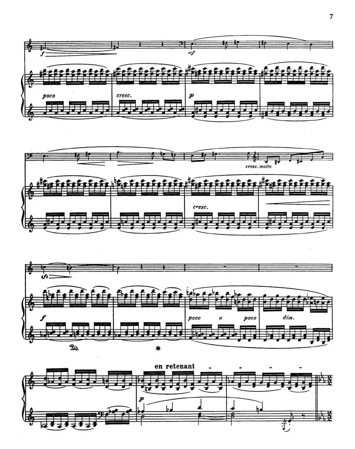 Choral vari Op.55（萨克斯+钢琴伴奏）