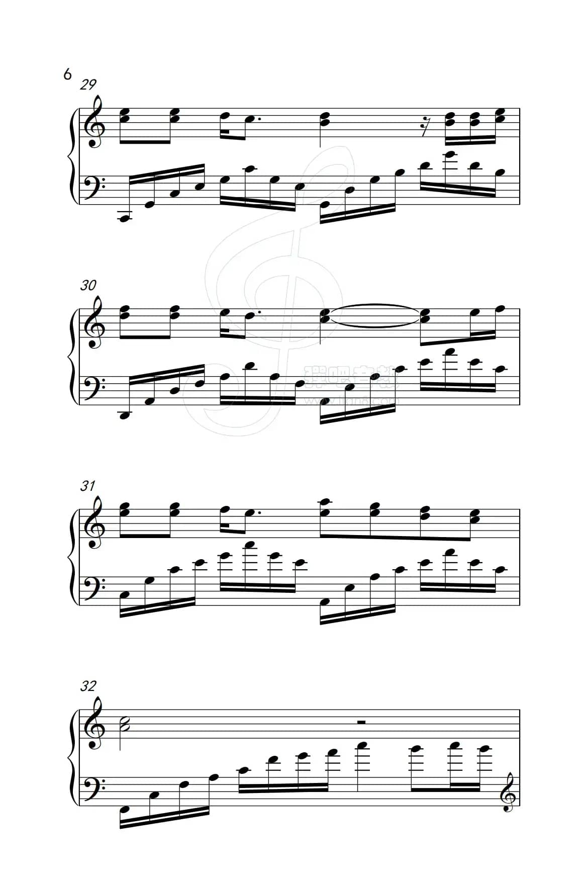 一千个伤心的理由（《弹吧音教》制谱版）