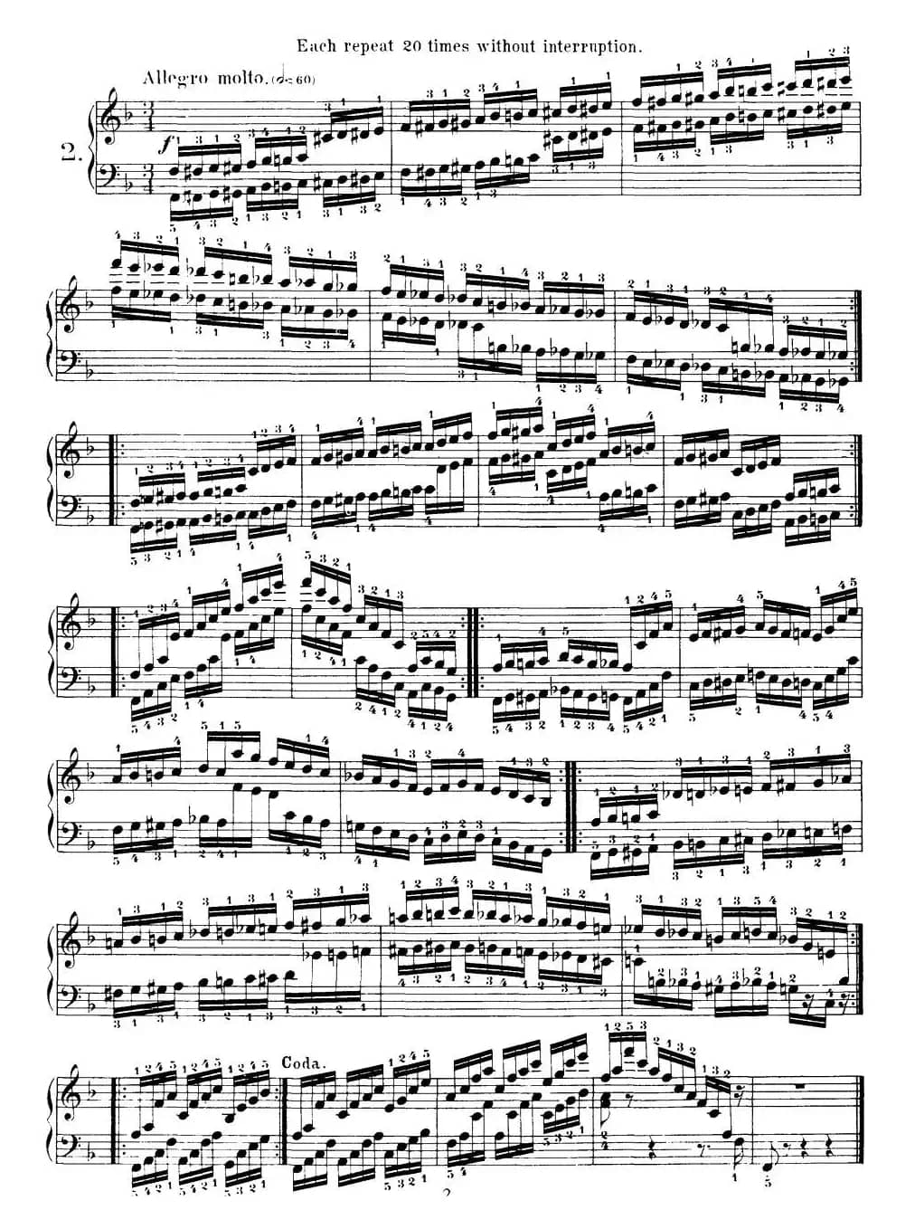 Czerny - 40 Daily Exerci Op.337（1—5）（40首日常训练曲）