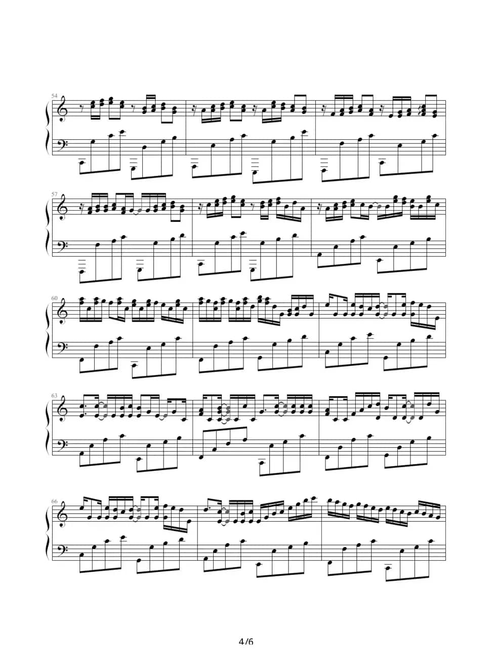 卡农（情感100%）