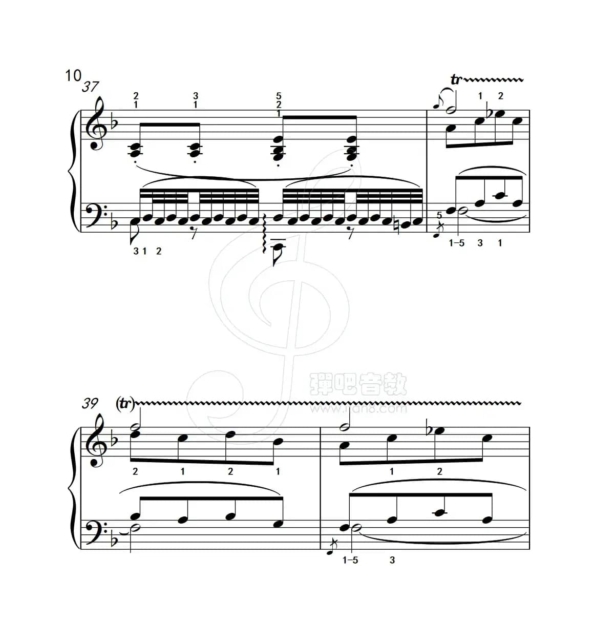 练习曲 14（克拉莫钢琴练习曲60首）