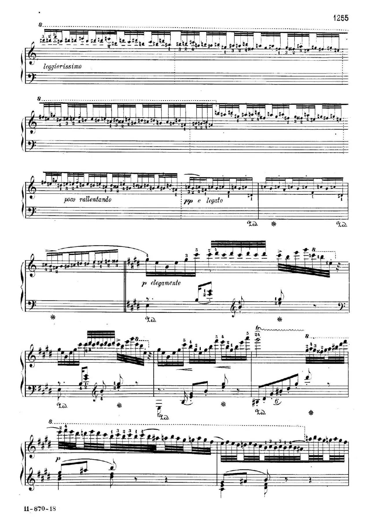 Two Polonaises S.223（2首波洛奈兹舞曲·E大调）