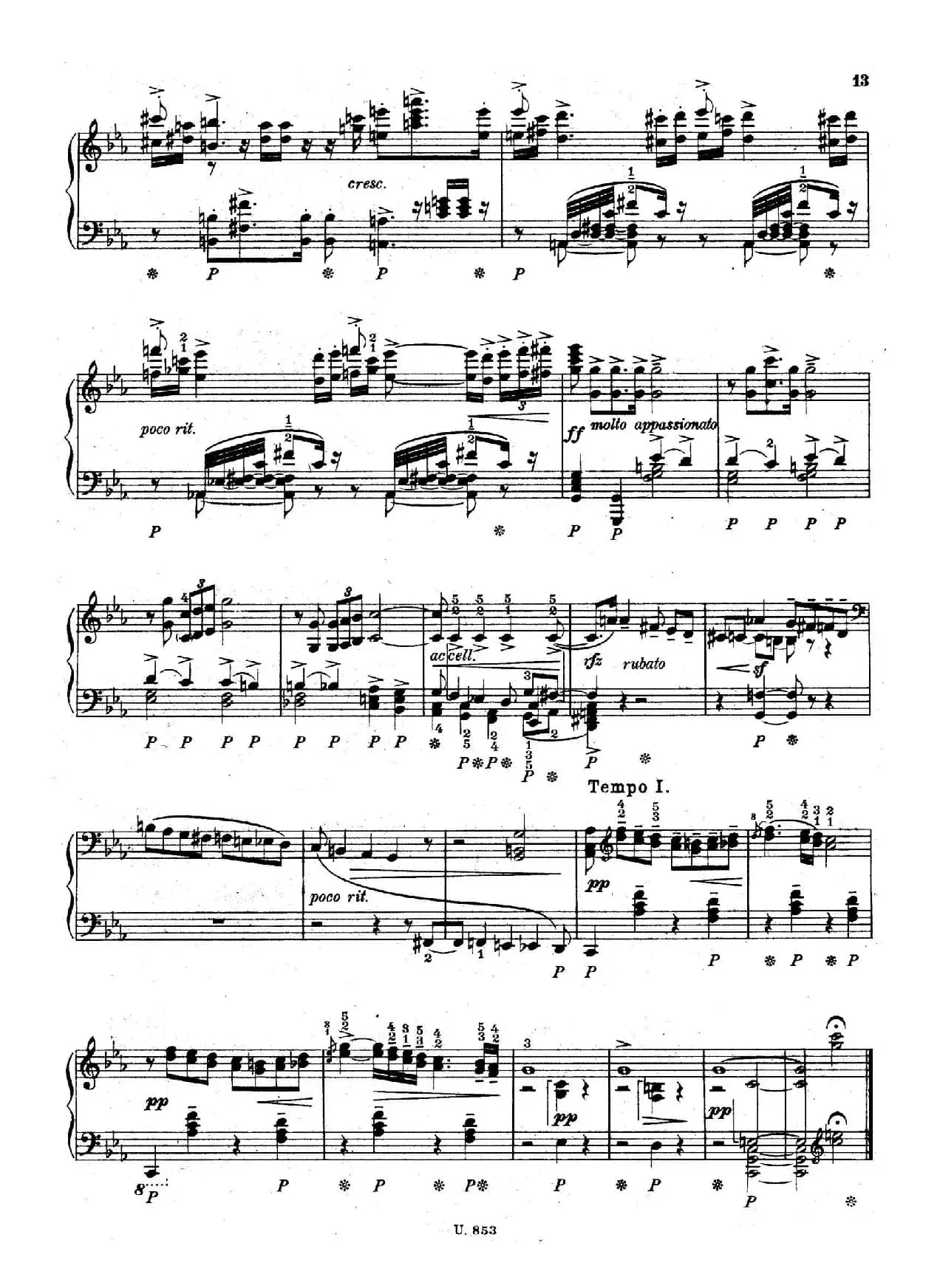 Six Piano Pieces Op.7（6首钢琴小品·Ⅲ）