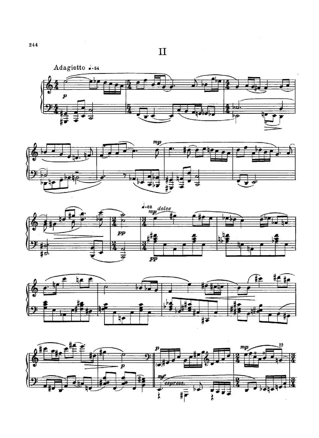 Two Sonatinas for Piano Op.54 No.1（2首钢琴小奏鸣曲·1）