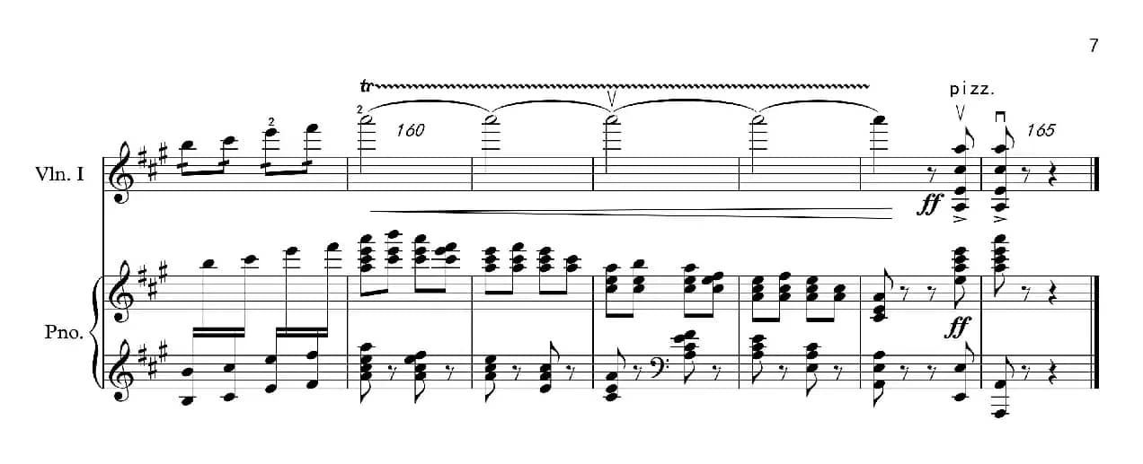 春晓（小提琴齐奏+钢琴伴奏）