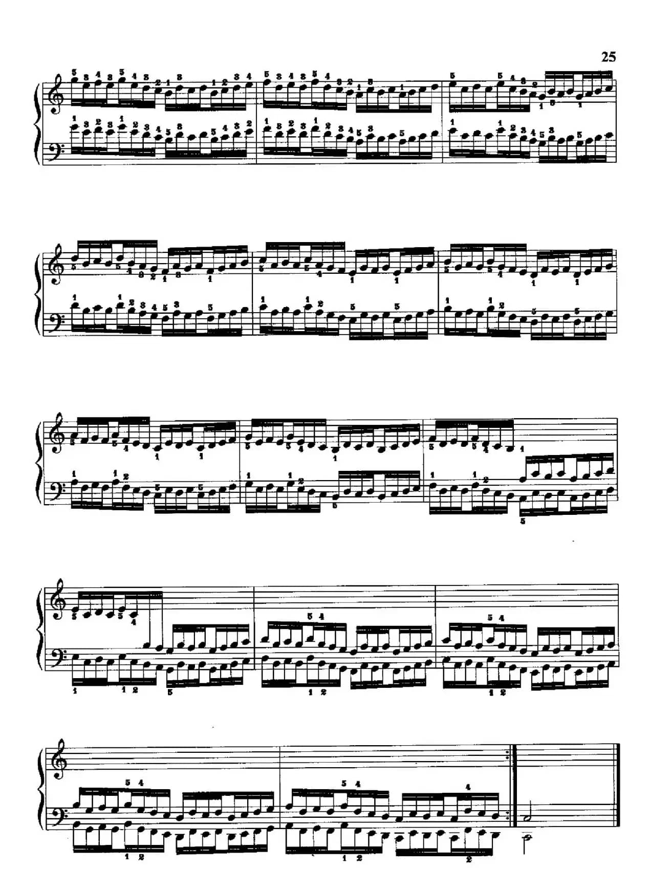 哈农钢琴练指法（第二部分·22）