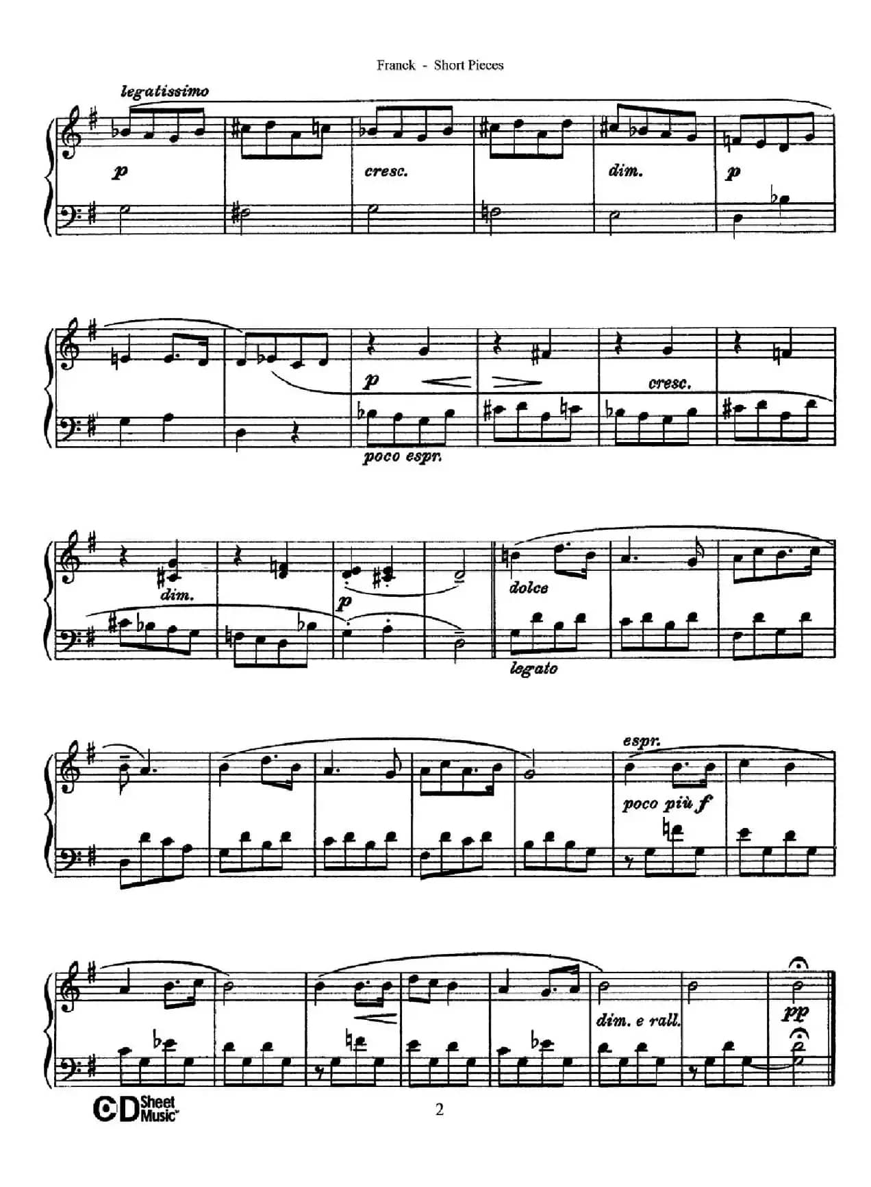 18 Short Pieces（18首小品·Ⅰ）