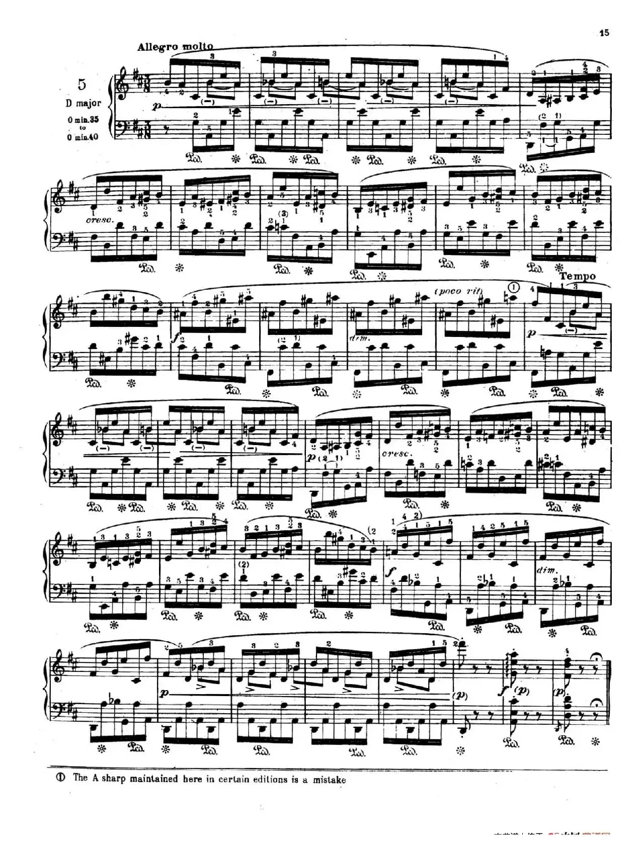 Preludes Op.28（24首前奏曲·5）