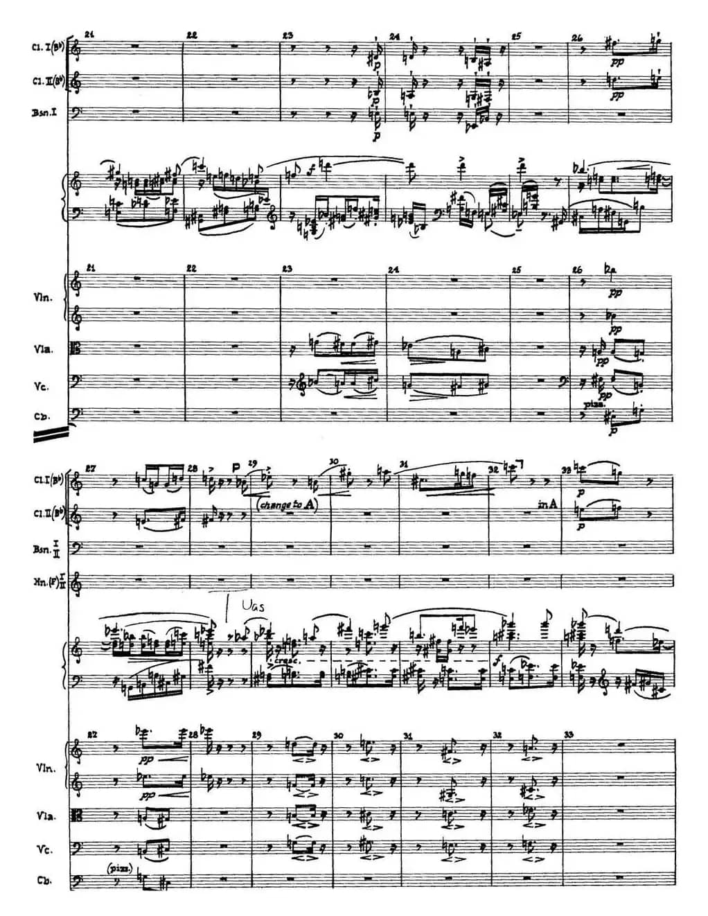 Piano Concerto Op.42（钢琴协奏曲总谱P1-34）