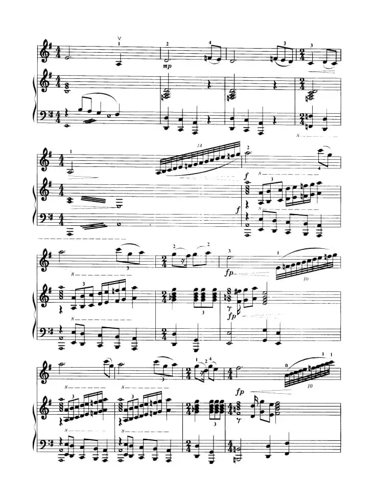 回归抒怀（小提琴+钢琴）