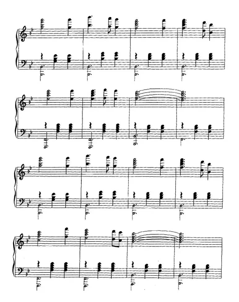 钢琴小品：圆舞曲