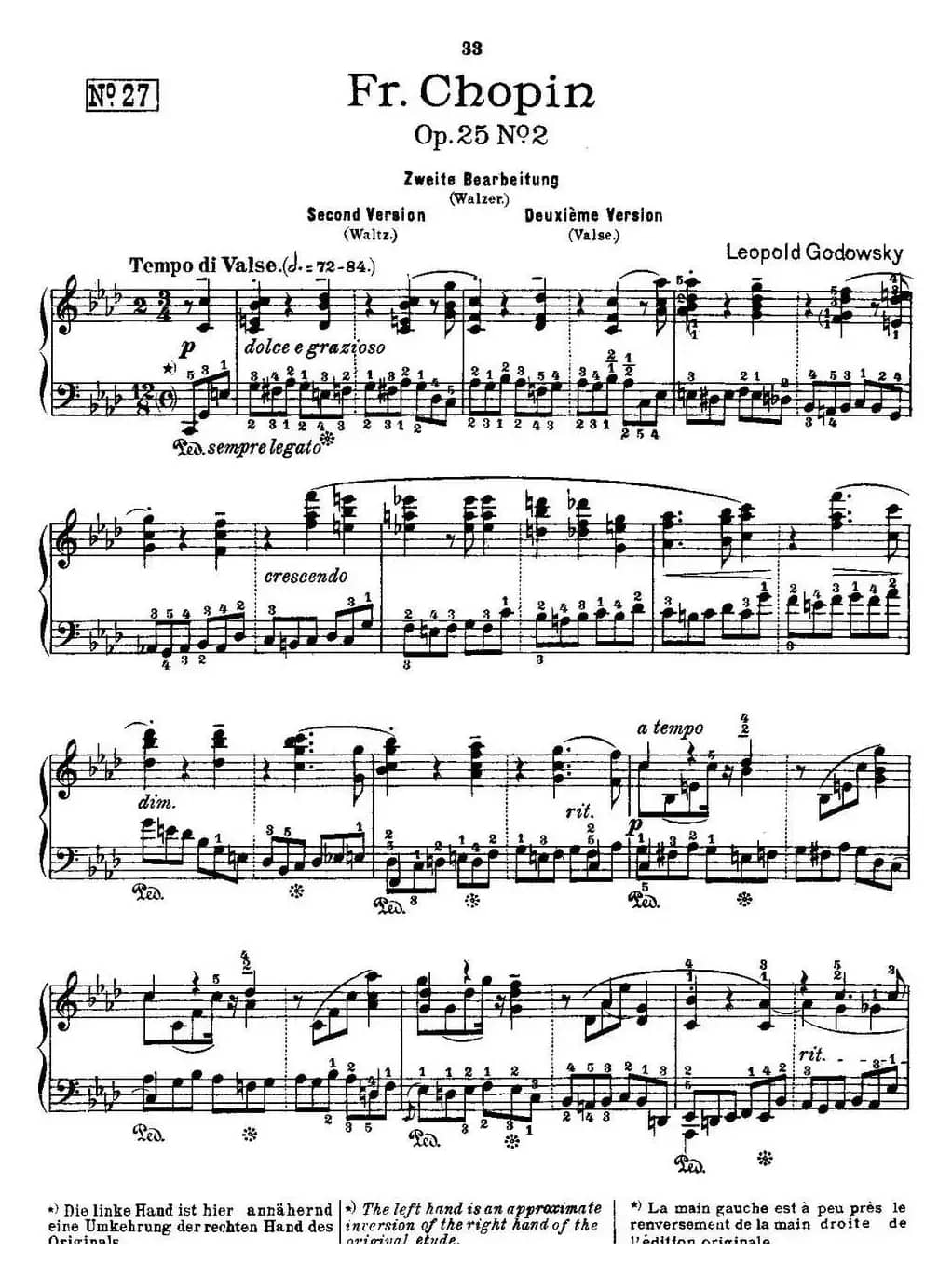 53首改编练习曲（No.27）