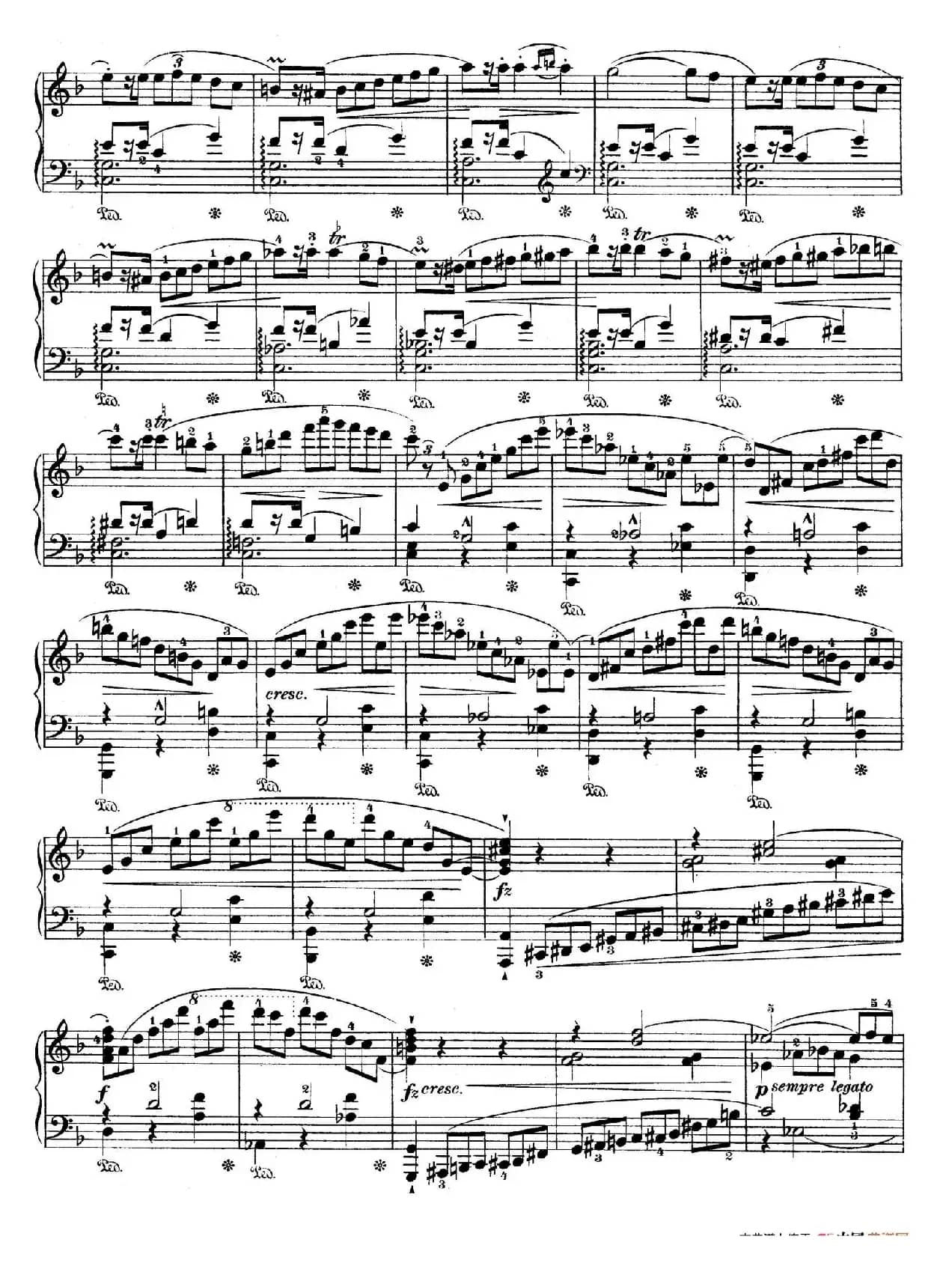 Rondo A La Mazurka Op.5（F大调玛祖卡舞曲型回旋曲）