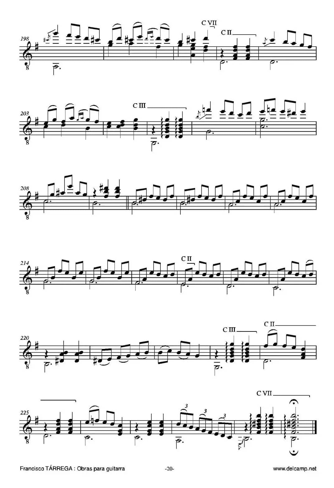 LA CARTAGENERA(古典吉他)