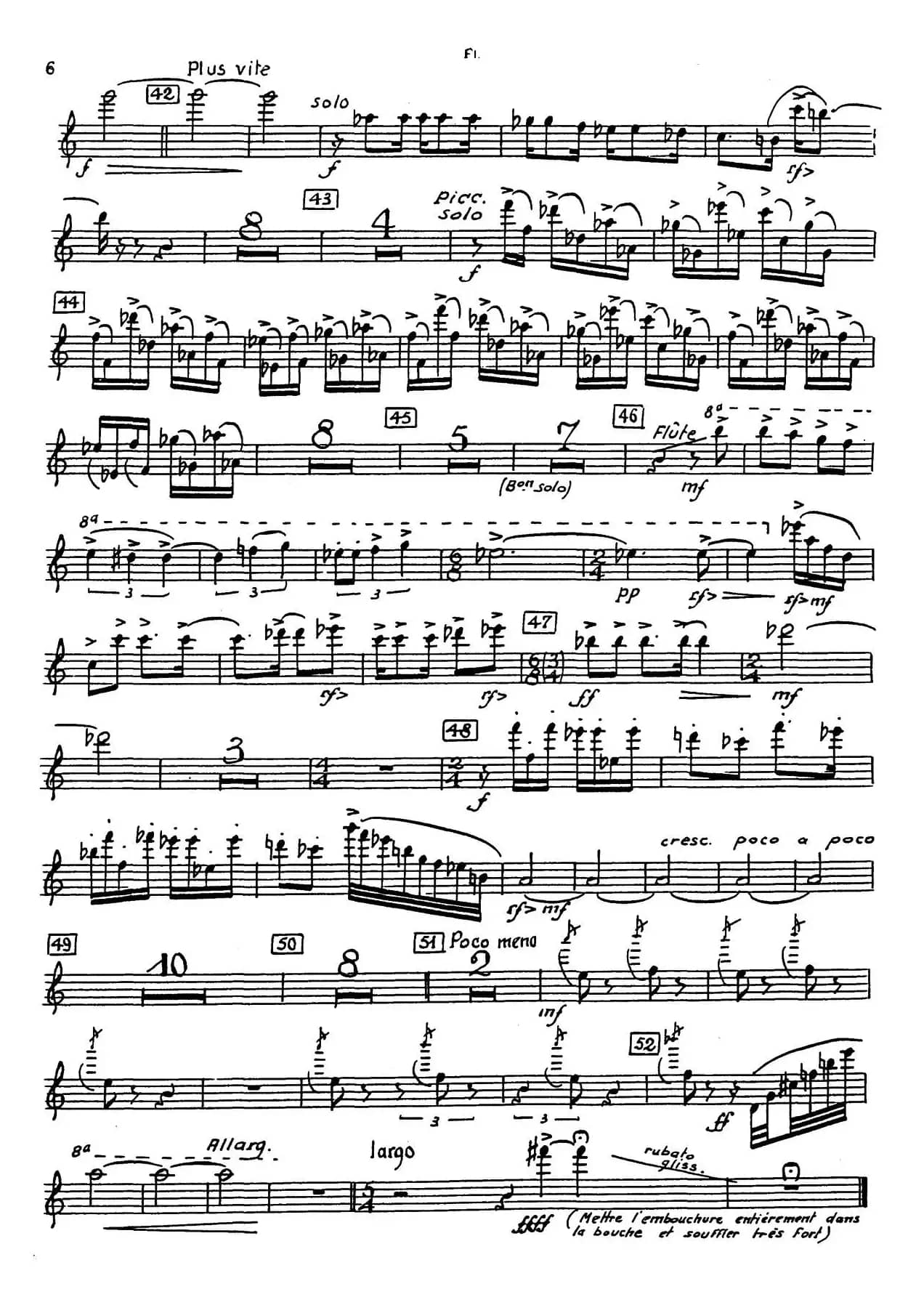 Nonetto（长笛分谱）