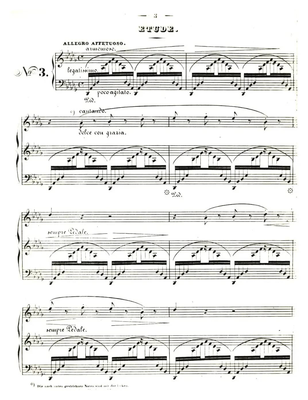 李斯特音乐会练习曲 S144（3 叹息 降D大调 S144 Un sospiro Db major）