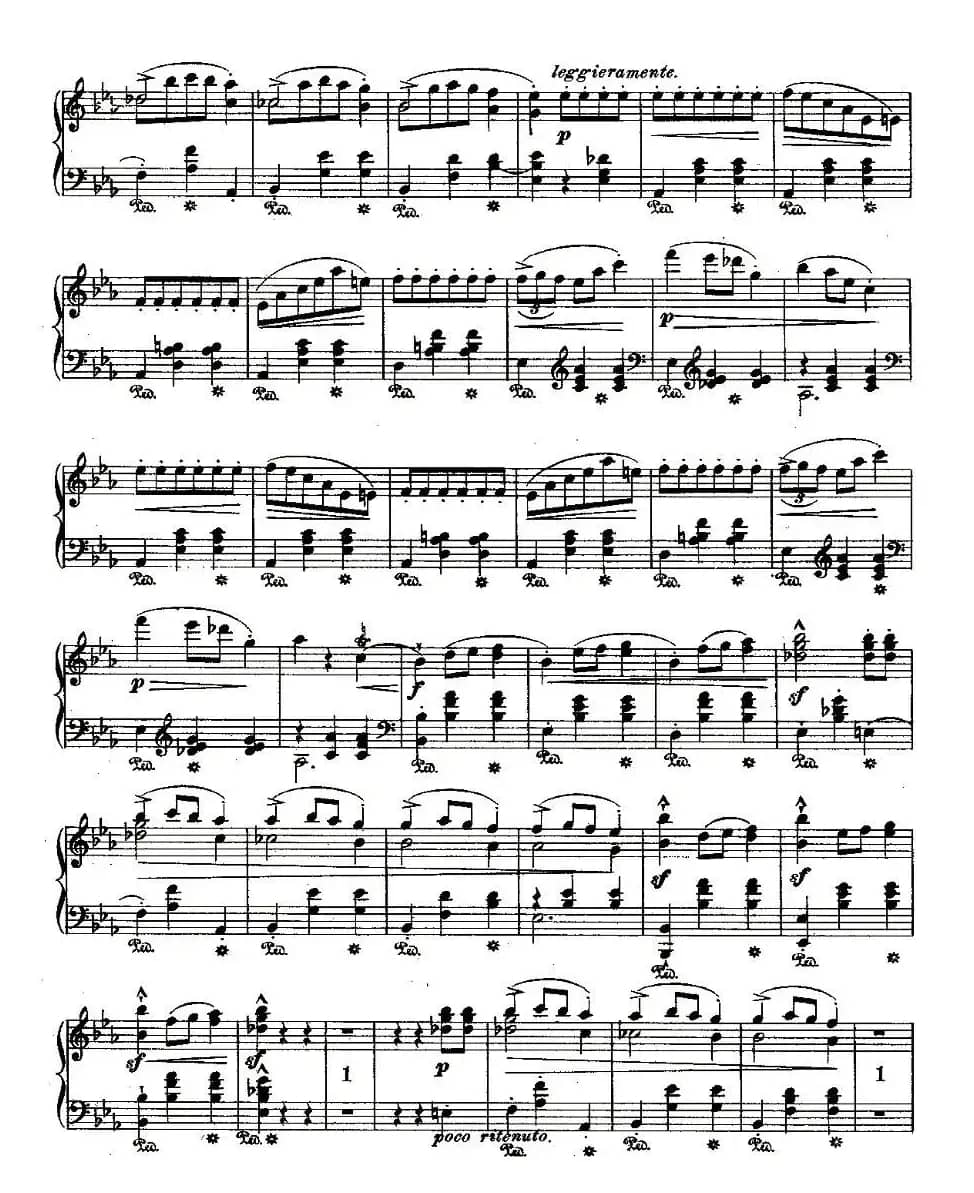 Grande valse brillante，Op.18,No.1