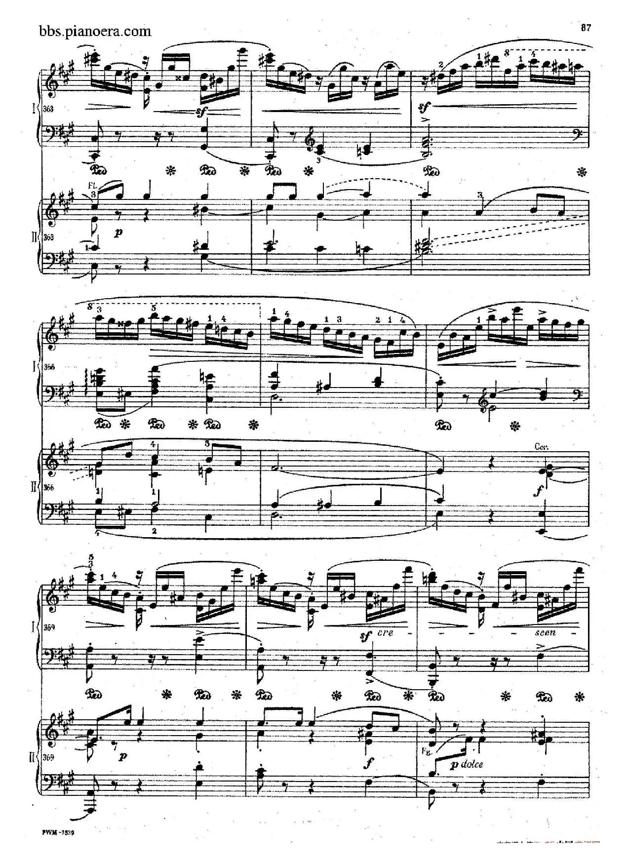 Grand Fantasy on Polish Airs Op.13（华丽的波兰民歌幻想曲·双钢琴版）