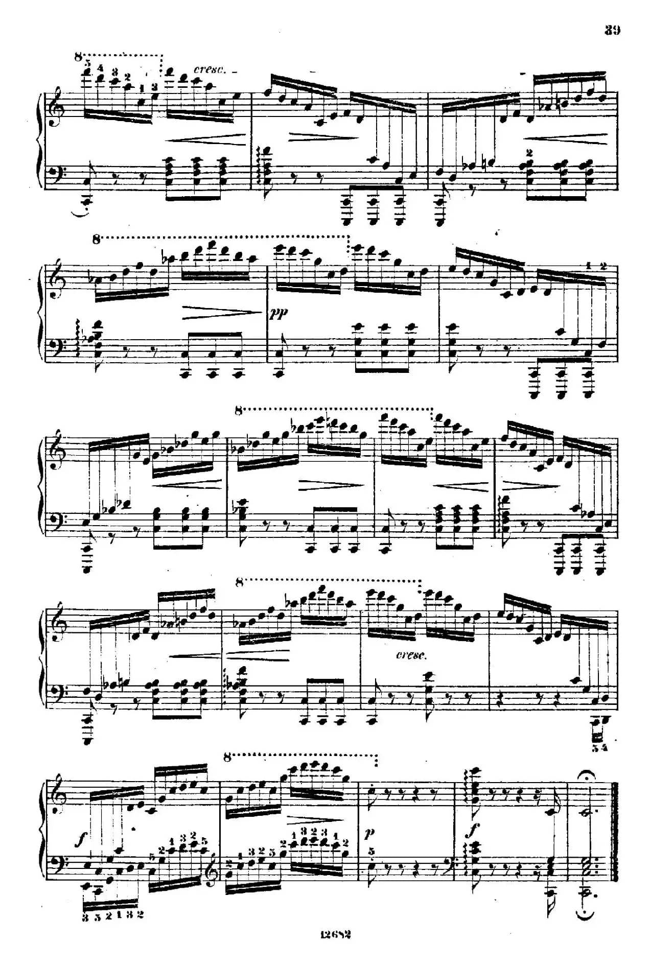 Douze Etudes de Salon Op.5(12首沙龙练习曲·7)