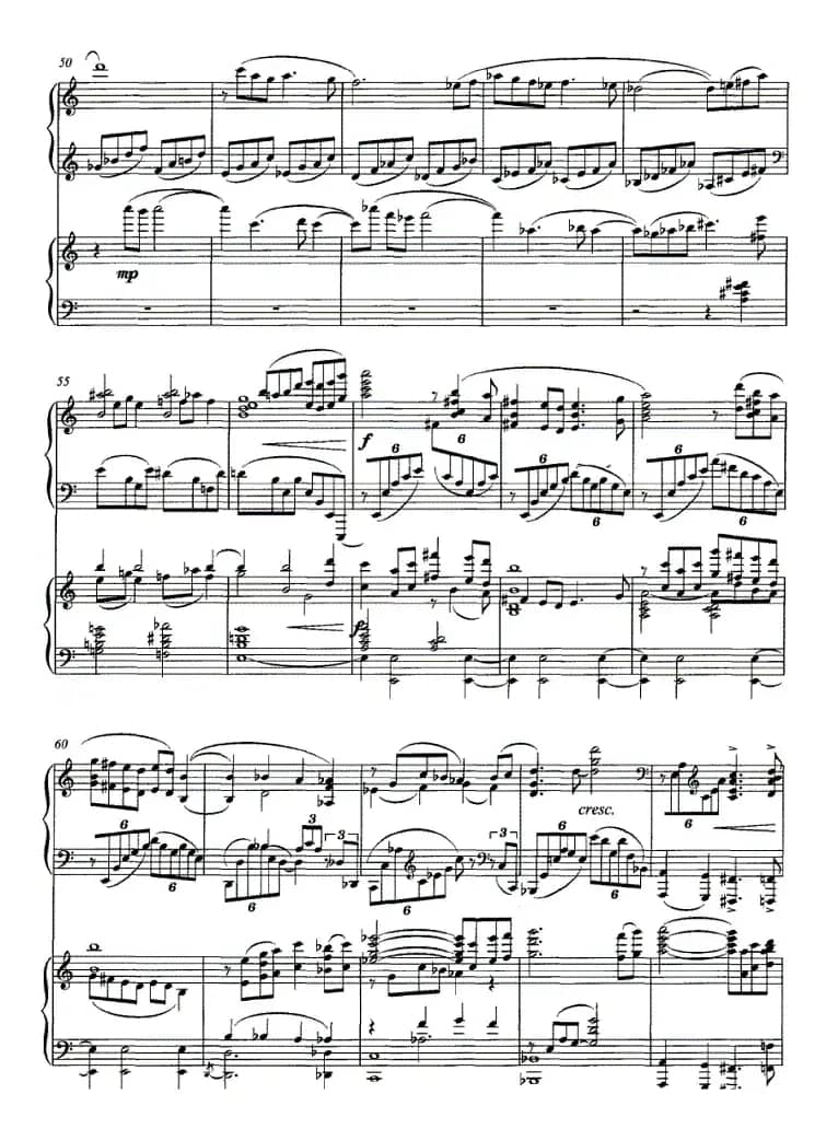 乡愁（高为杰作曲版、双钢琴）