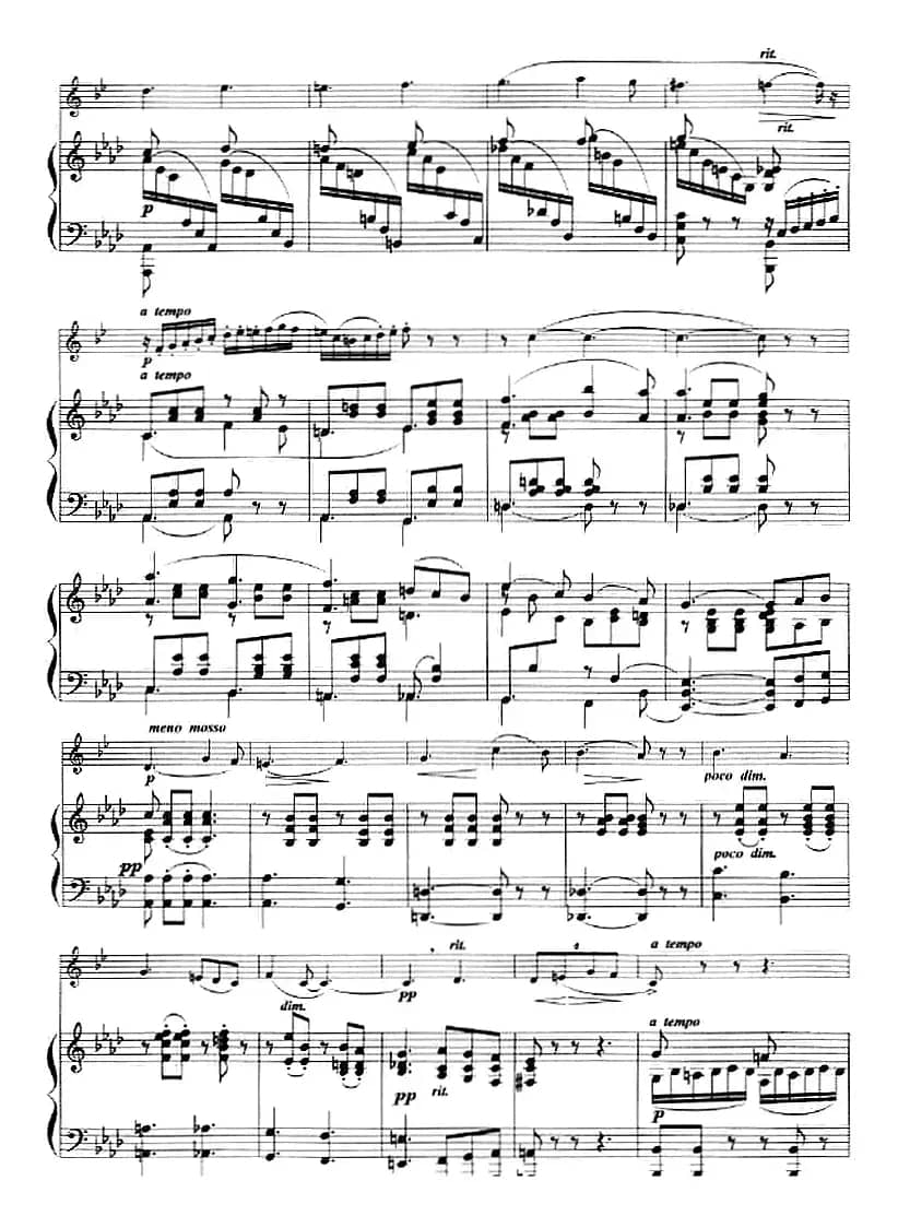 音乐会回旋曲（小号+钢琴伴奏）