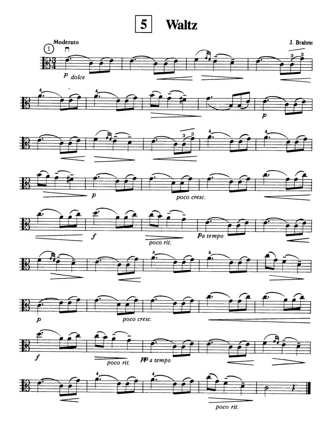 Waltz（中提琴）