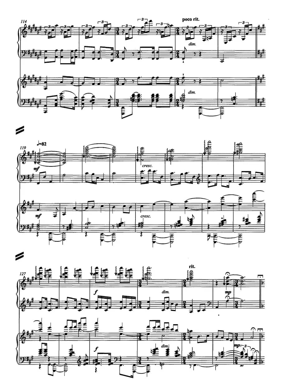 雁之舞（双钢琴）