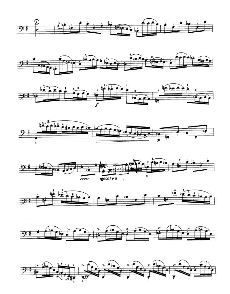 大提琴考级教程·第五级（大提琴）