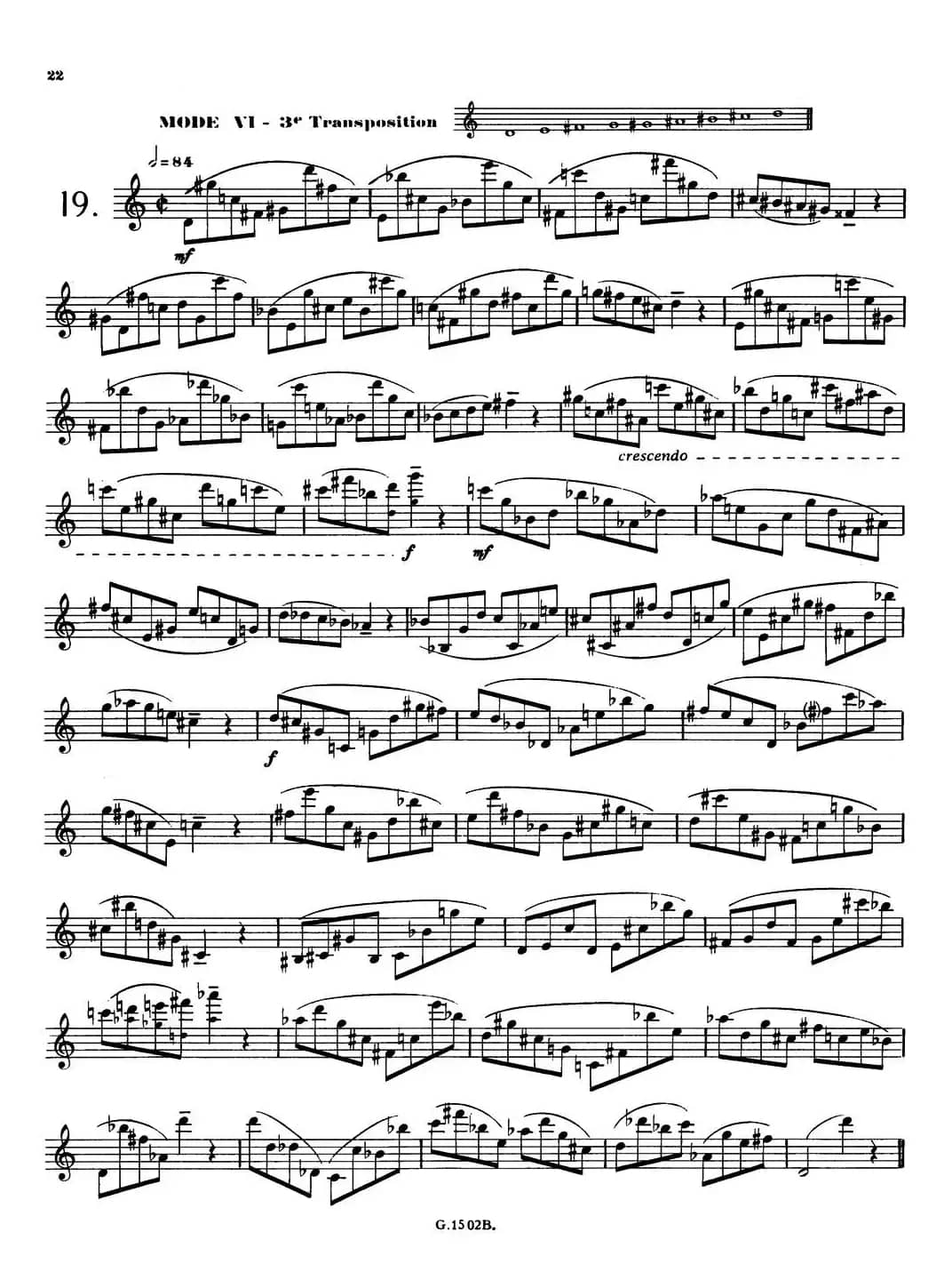 拉库尔萨克斯管练习曲28首（16—20）