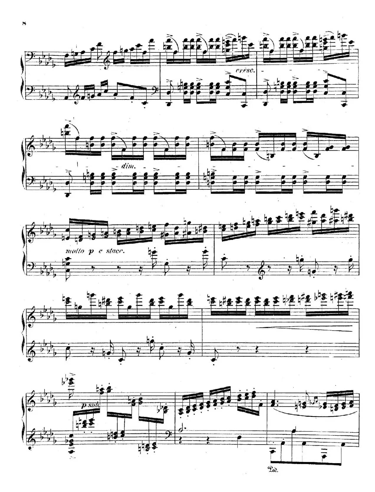 Characteristic Pieces Op.36(8首个性小品·1)