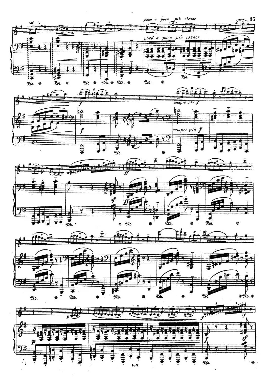 VIOLIN SONATA No.2 in G major（G大调第二小提琴奏鸣曲）（Ⅱ）（小提琴+钢琴伴奏）
